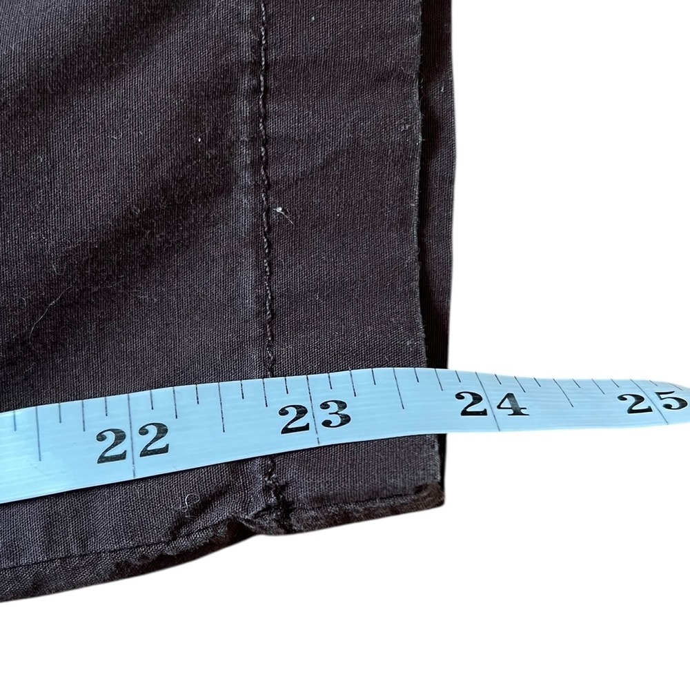 Style & Co Women's Embroidered Capri Cargo Pants Size 10 Casual Drawstring Y2K - Picture 6 of 9